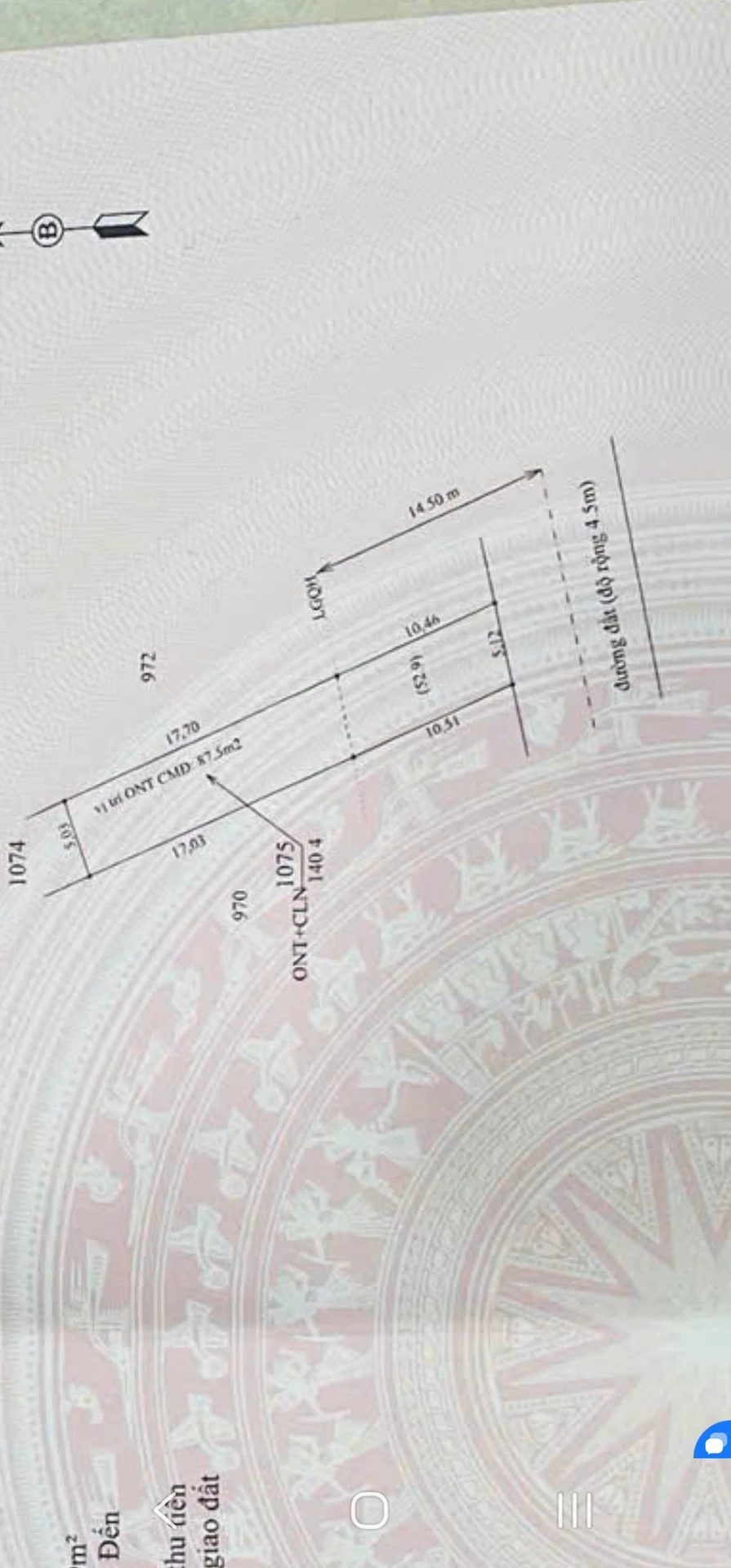 Bán đất Gò Dầu Tây Ninh 135m² 199 triệu - Ảnh 1