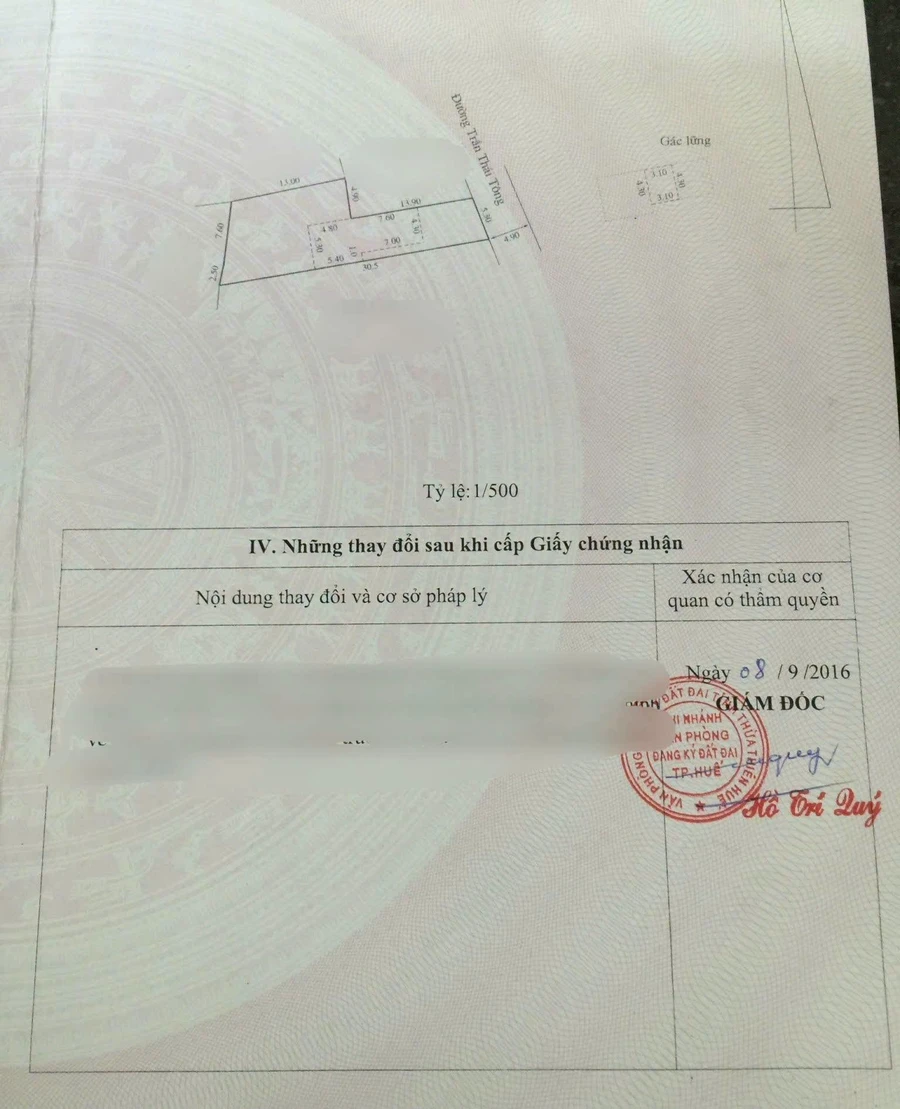 Bán nhà mặt tiền Trần Thái Tông 214,2m² Huế - Ảnh thu nhỏ 3
