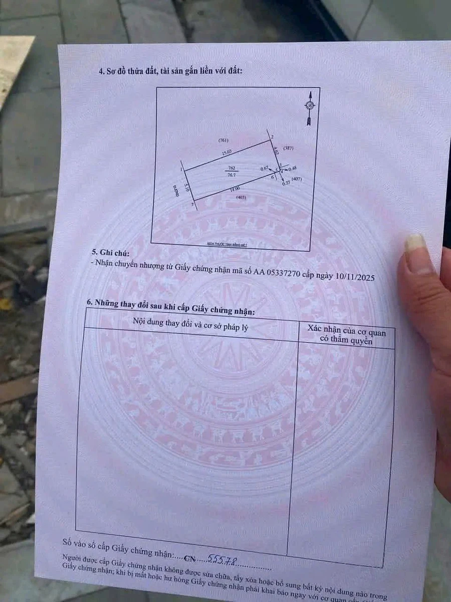 Bán lô đất 76,7m² Xóm 11 Nghi Kim gần chợ, trường học - Ảnh thu nhỏ 3