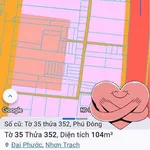 Bán đất Phú Đông 104m2, giá 1 tỷ 6 - Ảnh thu nhỏ 1