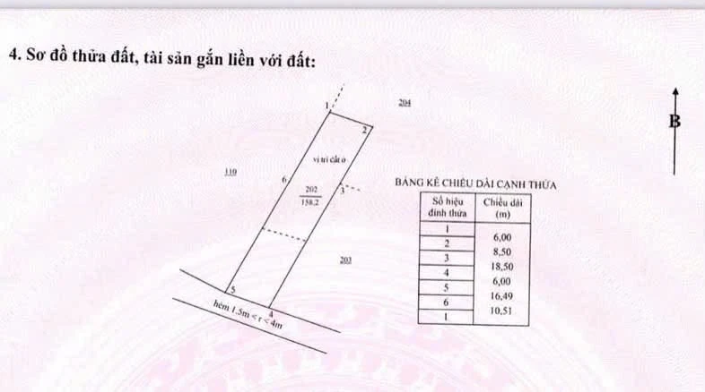 Bán lô đất Long Điền 158m² 1 tỷ 500 triệu - Ảnh 1