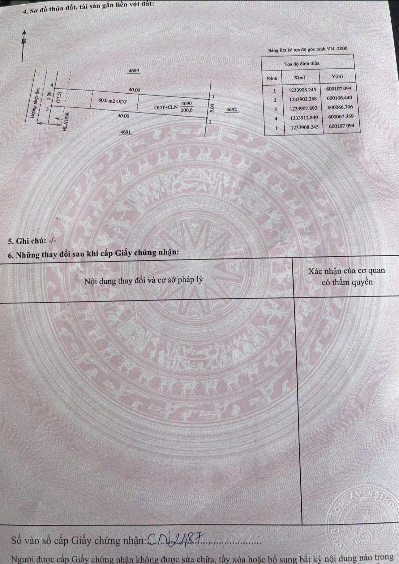 Bán lô đất Chính Phú Hòa Bình Dương, 200m², 1.4 tỷ - Ảnh 1