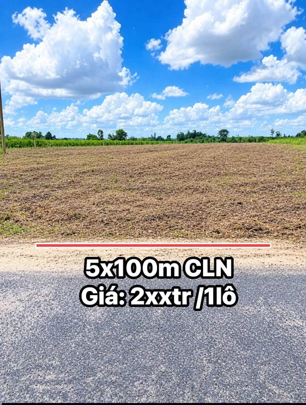 Bán đất 500m² Phường Bình Minh, Tây Ninh, 285 triệu