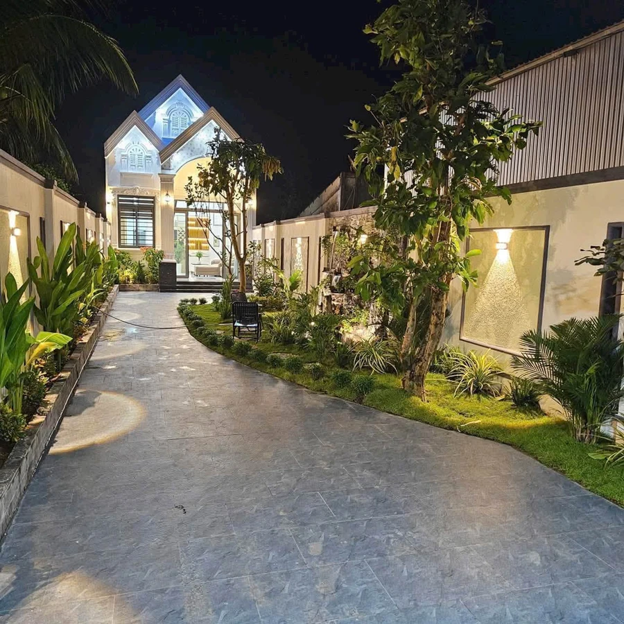 Bán nhà mặt tiền đường nhựa 173, 286,8m², 3PN 2WC, Phường Phú Tân, Vĩnh Long - Ảnh 1