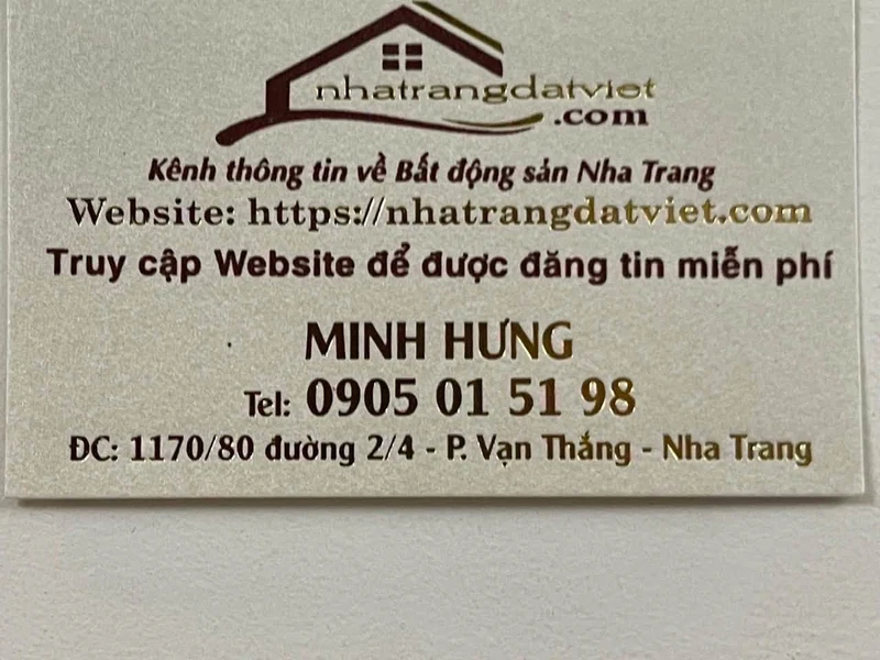 Bán nhà 2 lầu 87,7m² trên đường 2 Tháng 4, Nha Trang