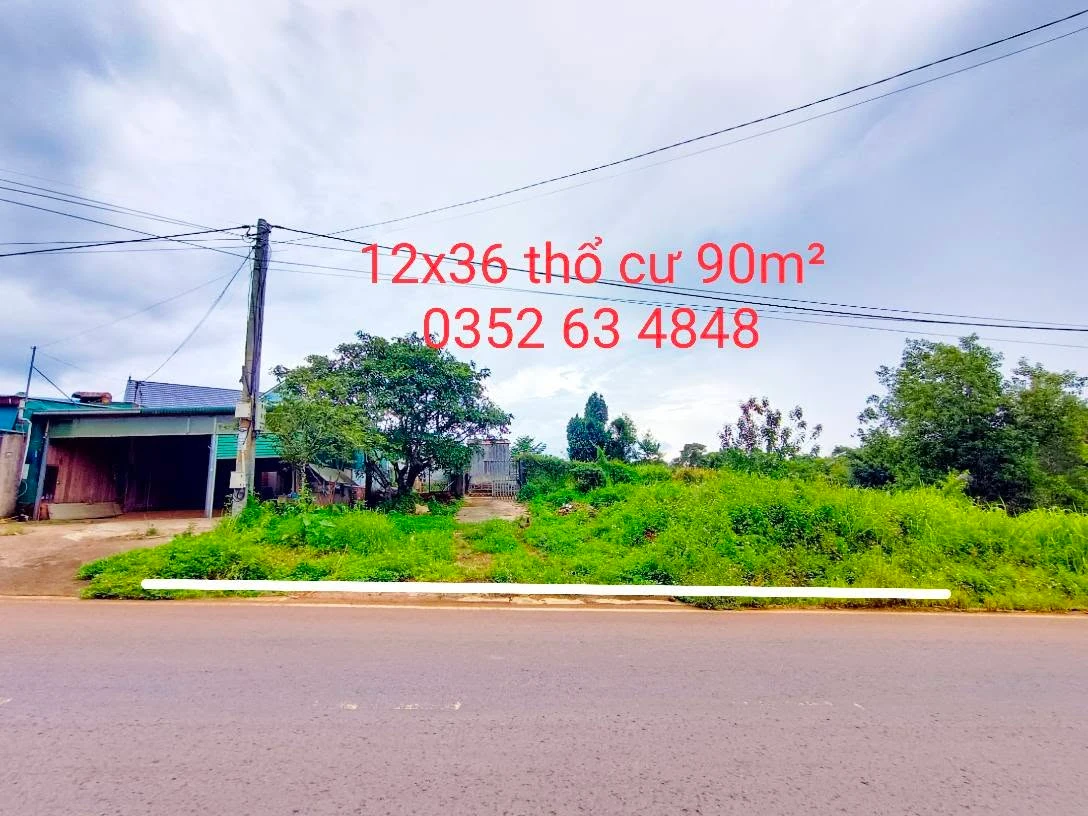 Bán đất mặt tiền 90m² đường Nguyễn Văn Cừ, Gia Nghĩa - Ảnh 1