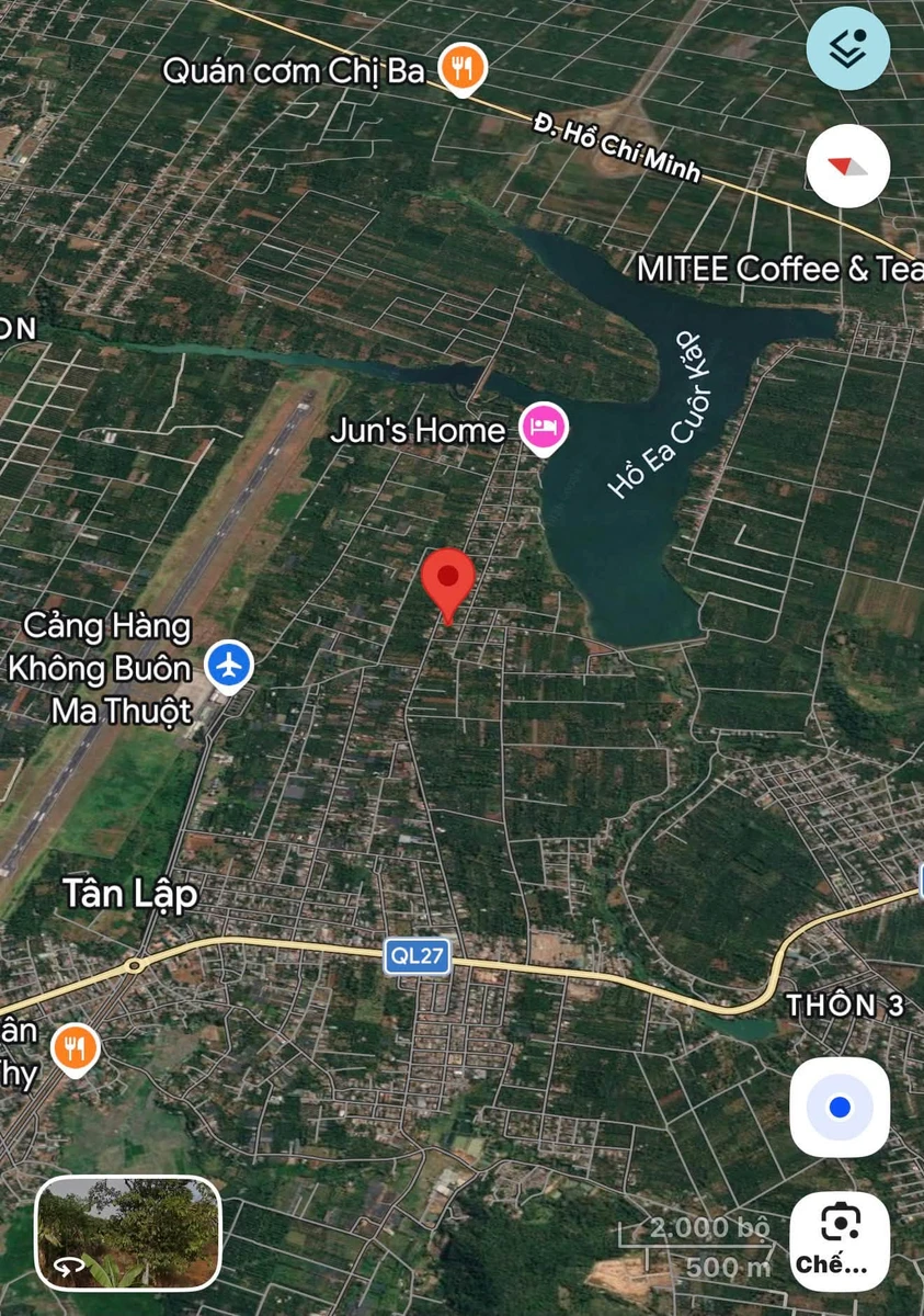 Bán đất mặt tiền 170m² gần sân bay Buôn Ma Thuót, 1 tỷ 290 - Ảnh thu nhỏ 4