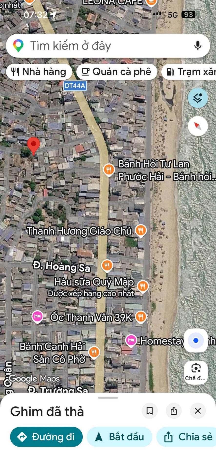Bán đất 401m² mặt tiền Võ Thị Sáu Phước Hải 3 tỷ - Ảnh 1