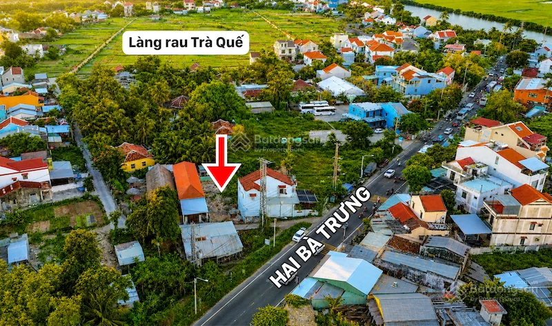 Bán lô đất 195m2 ngay đường Hai Bà Trưng gần làng rau Trà Quế giá 5,7 tỷ - Ảnh 1