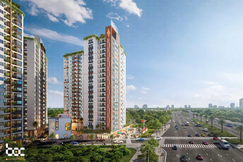 Căn hộ 4 hồ bơi mặt tiền QL1A kế Bình Tân, có tuyến Metro trước dự án. Thanh toán 279triệu nhận nhà