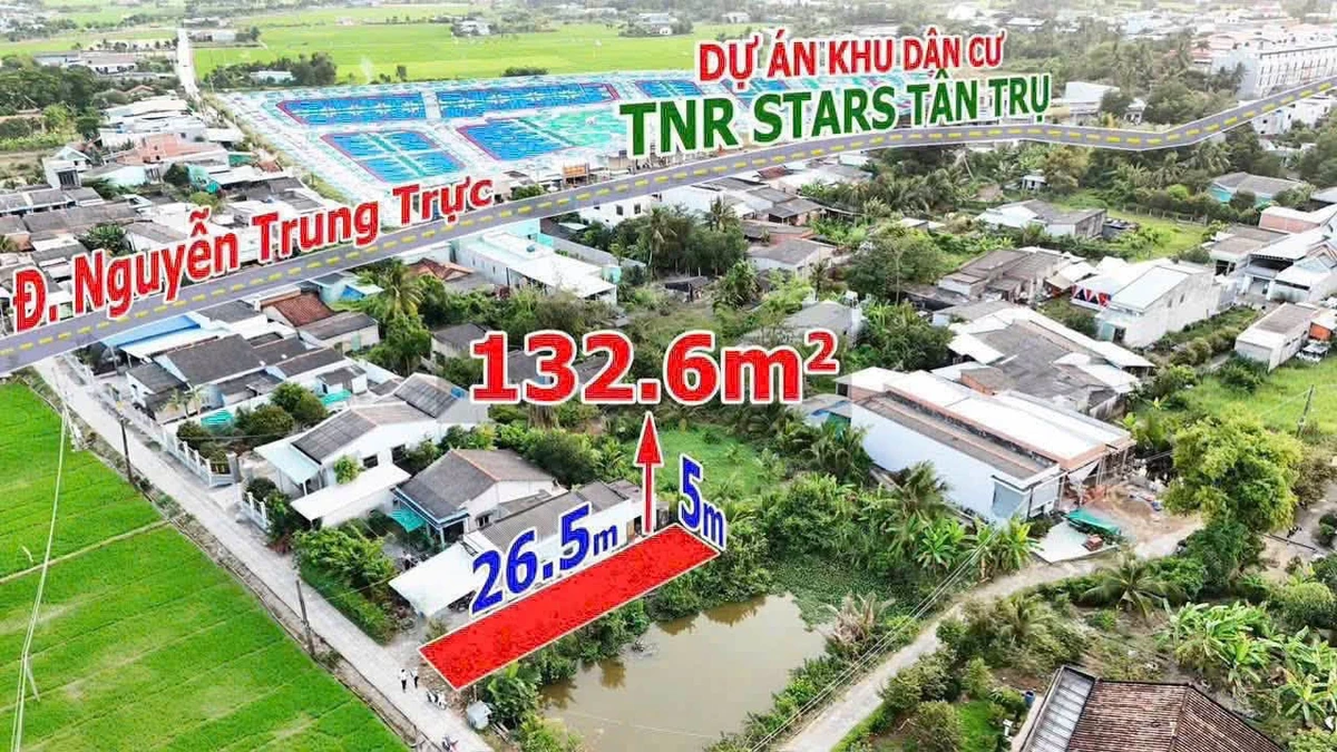 Bán đất mặt tiền Nguyễn Trung Trực 132,5m² Hóc Môn - Ảnh thu nhỏ 3