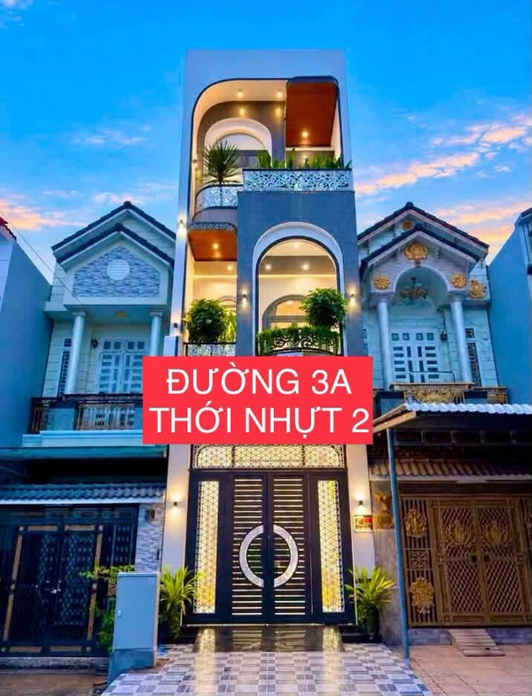 Bán nhà 1 trệt 2 lầu 80m2 Tân An Cần Thơ