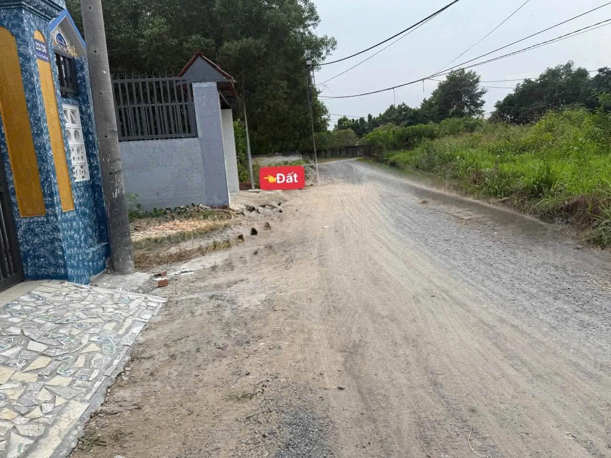 Bán đất Nhà Bè 100m² mặt tiền Hùng Vương gần chợ 1 tỷ 450 - Ảnh thu nhỏ 4