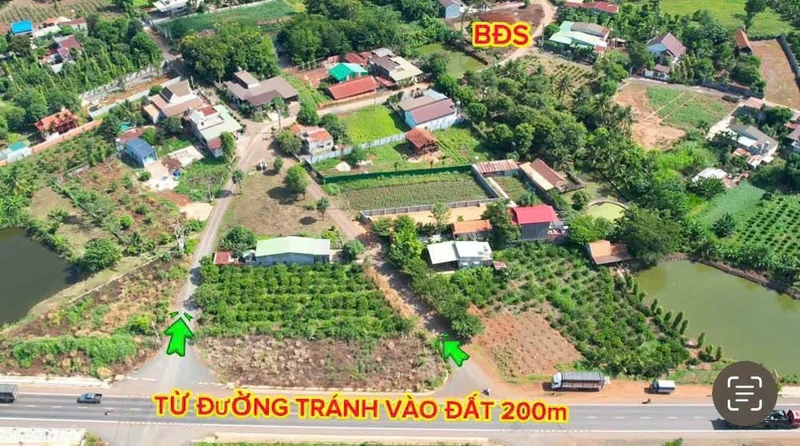 Bán 1.300m2 đất nền Phường EaKao, Đắk Lắk, 60m mặt tiền