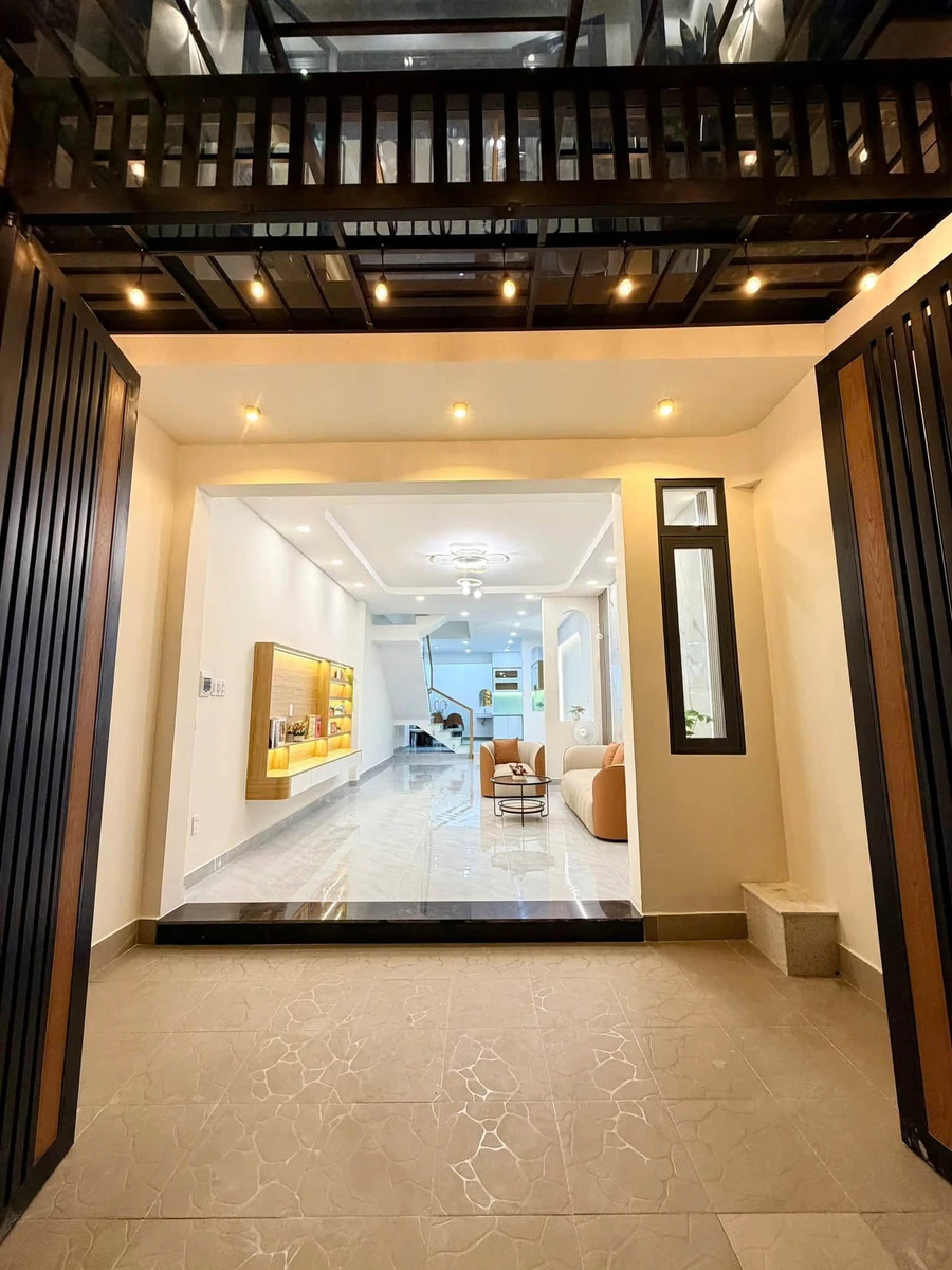 Bán nhà 1 trệt 2 lầu sân thượng 72m2 full nội thất, Cư Xá Phú Lâm A, Quận 6 - Ảnh thu nhỏ 2
