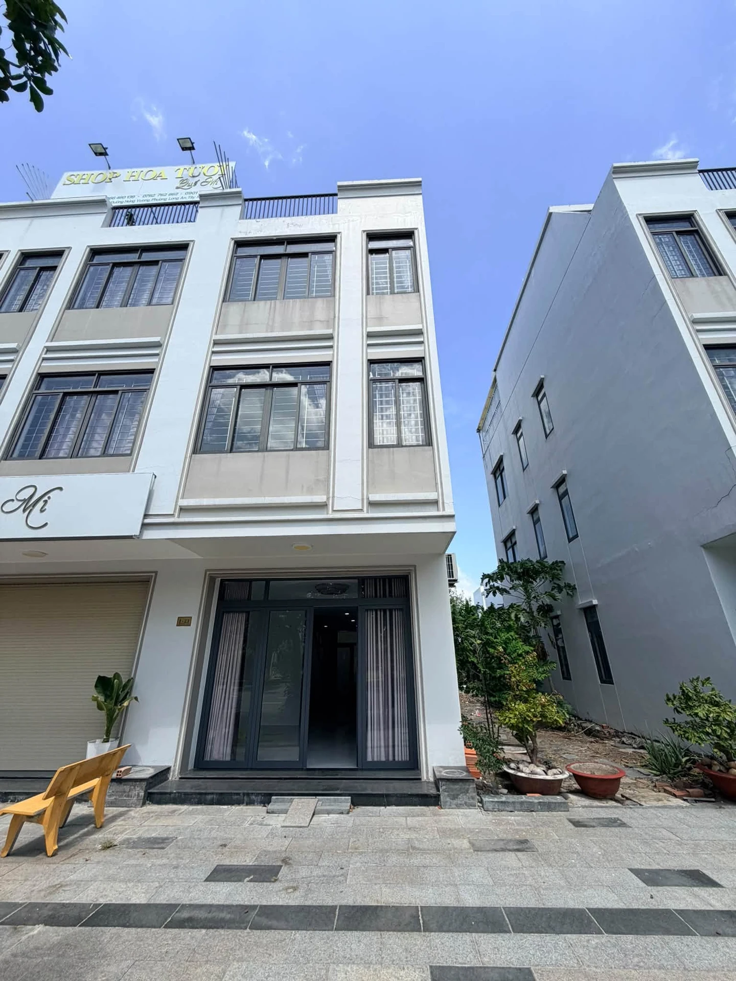Bán nhà mặt tiền Hùng Vương Tân An 90m2, 5 phòng, 9.8 tỷ - Ảnh 1