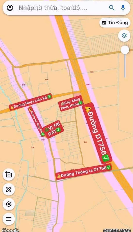 Bán đất sát Minh Lập 190m2, 199 triệu, Tân Hưng