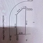 Bán lô góc 54m2 mặt tiền 12m Lê Thanh Nghị, Quy Nhơn - Ảnh thu nhỏ 1
