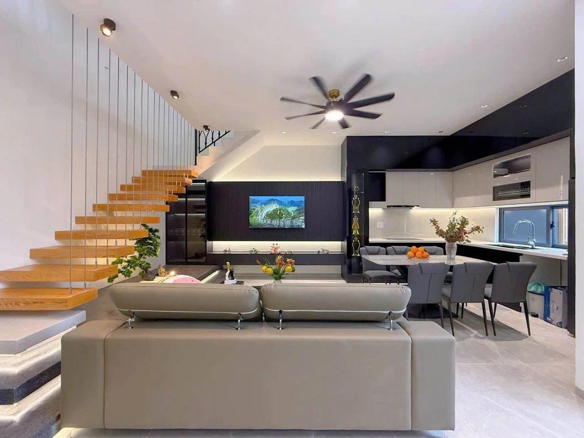 Bán nhà 3 tầng 72,3m² gần biển đường Nguyễn Tất Thành, Đà Nẵng - Ảnh thu nhỏ 2