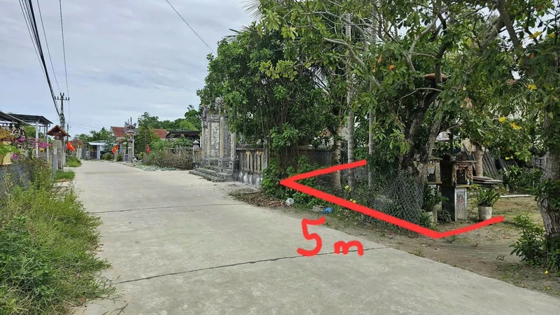 Bán đất 156m² mặt tiền 23m tặng nhà Tp Huế 1phut30s