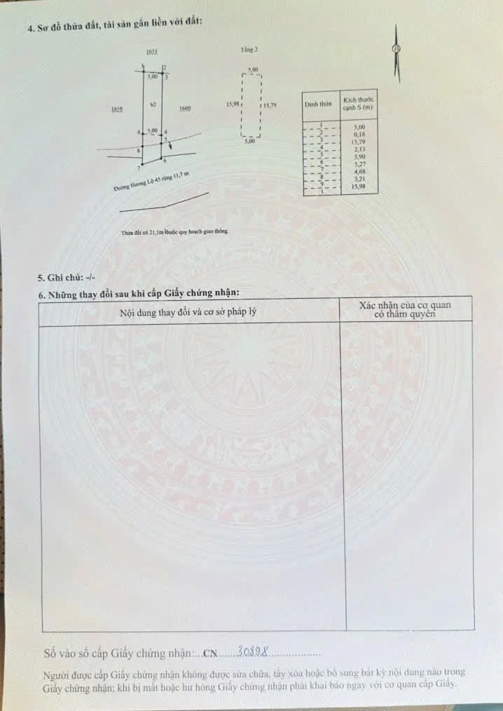 Nhà mới mái ngói mặt tiền HL45 Diên Phú, 158.6m², 3PN, 3.28 tỷ - Ảnh thu nhỏ 4