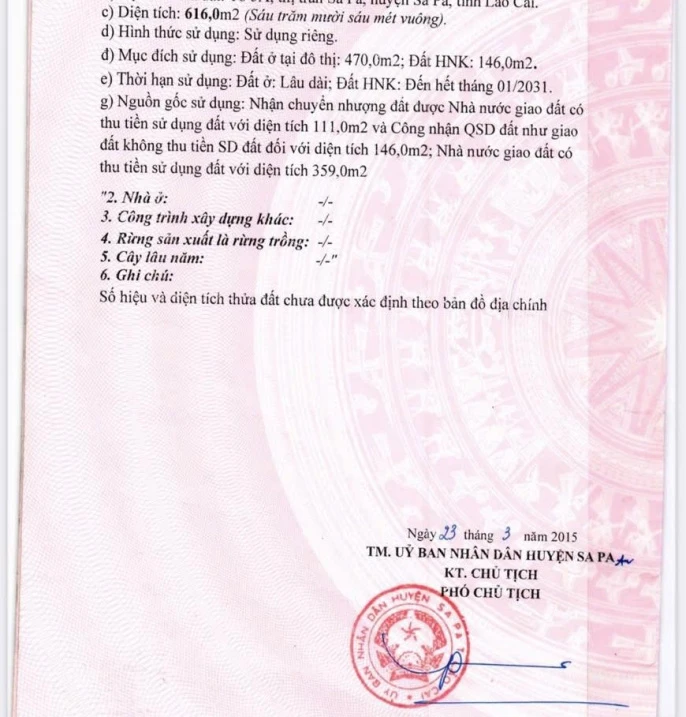 Bán đất tại đường Thạch Sơn, Sa Pa, Lào Cai, giá 75 tỷ, diện tích 748 m2 - Ảnh thu nhỏ 4