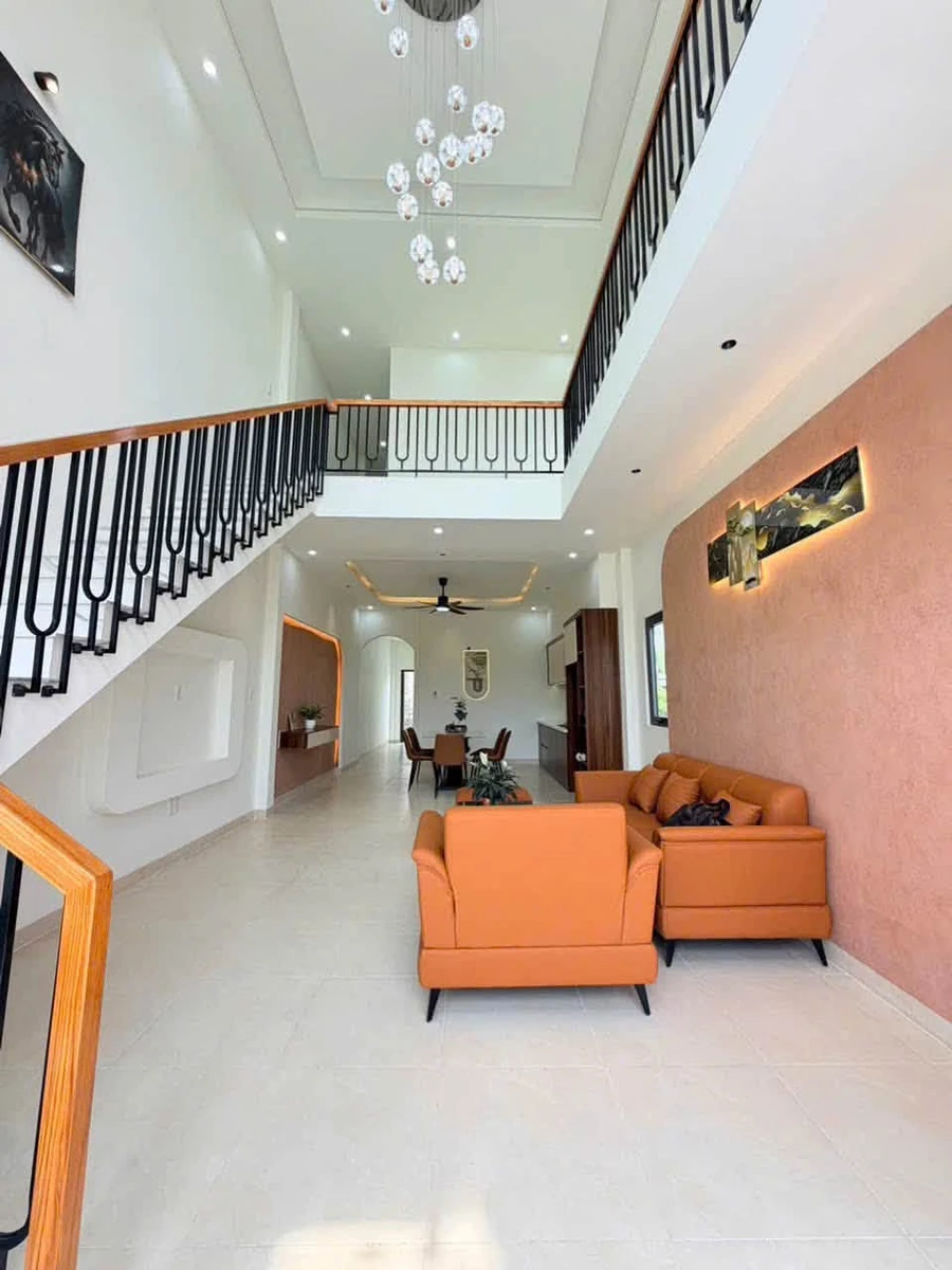 Bán nhà trệt lửng 3 phòng ngủ 4,6x25m, sổ hồng riêng tại Mỹ Lộc, Cần Giuộc - Ảnh thu nhỏ 3