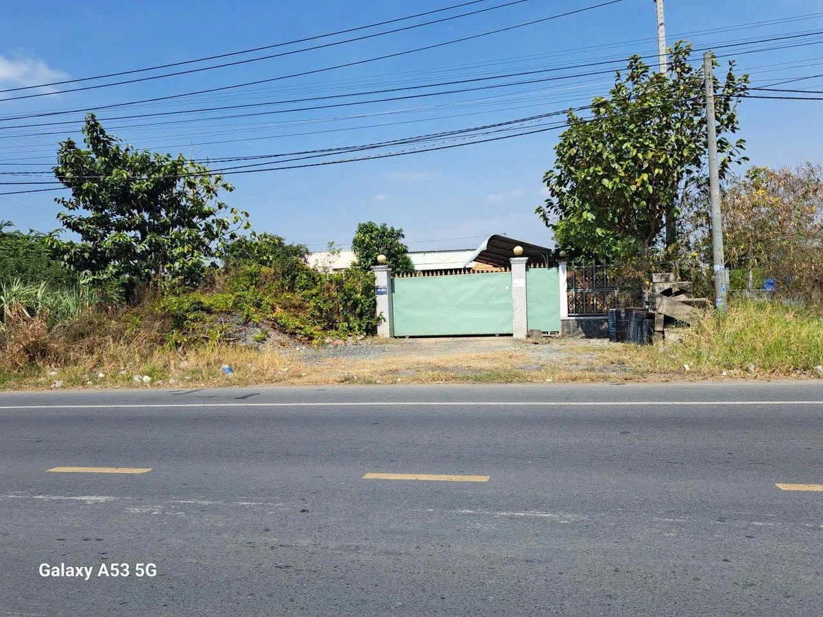 Bán đất mặt tiền QL50 xã Tân Lân 855m² Cần Dước - Ảnh thu nhỏ 2