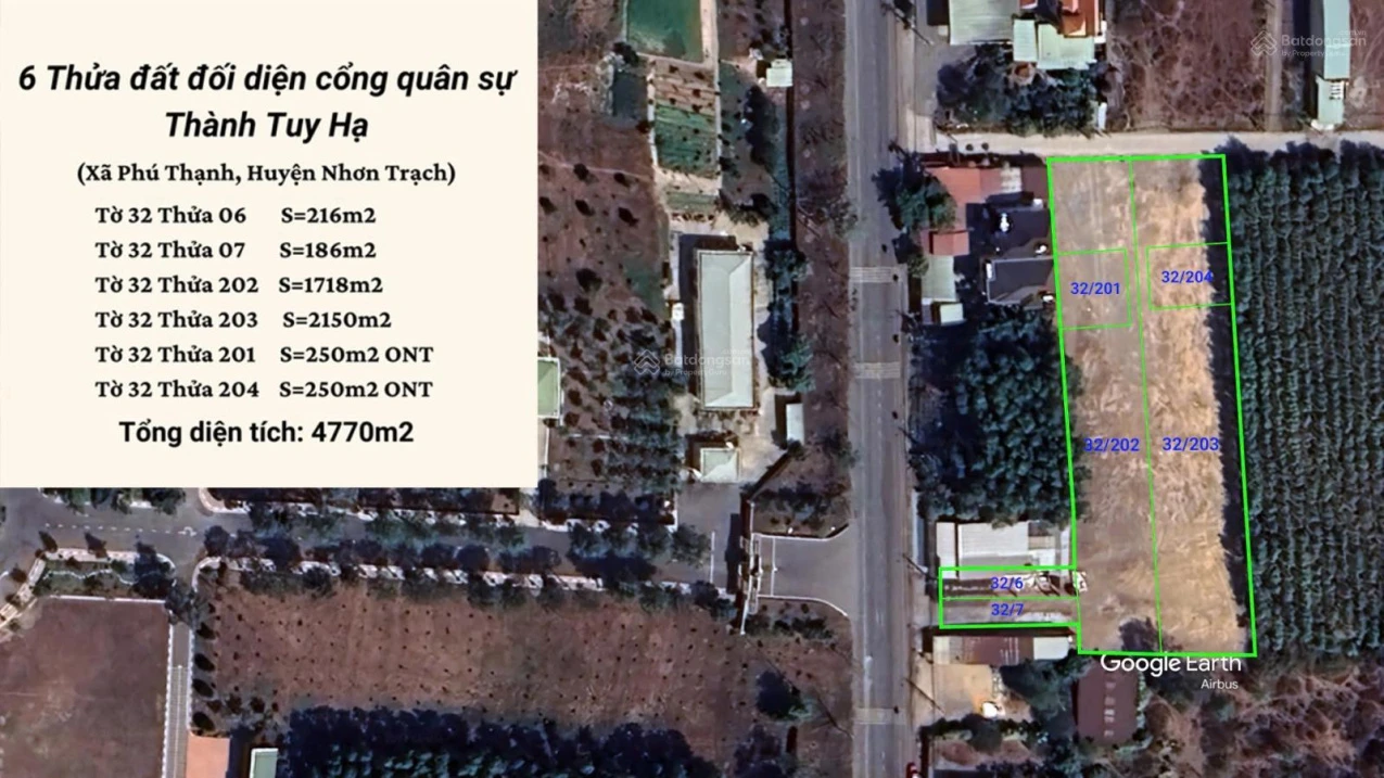 Chính chủ rao bán 4.770m2 tại đường Quách Thị Trang - Ảnh 1
