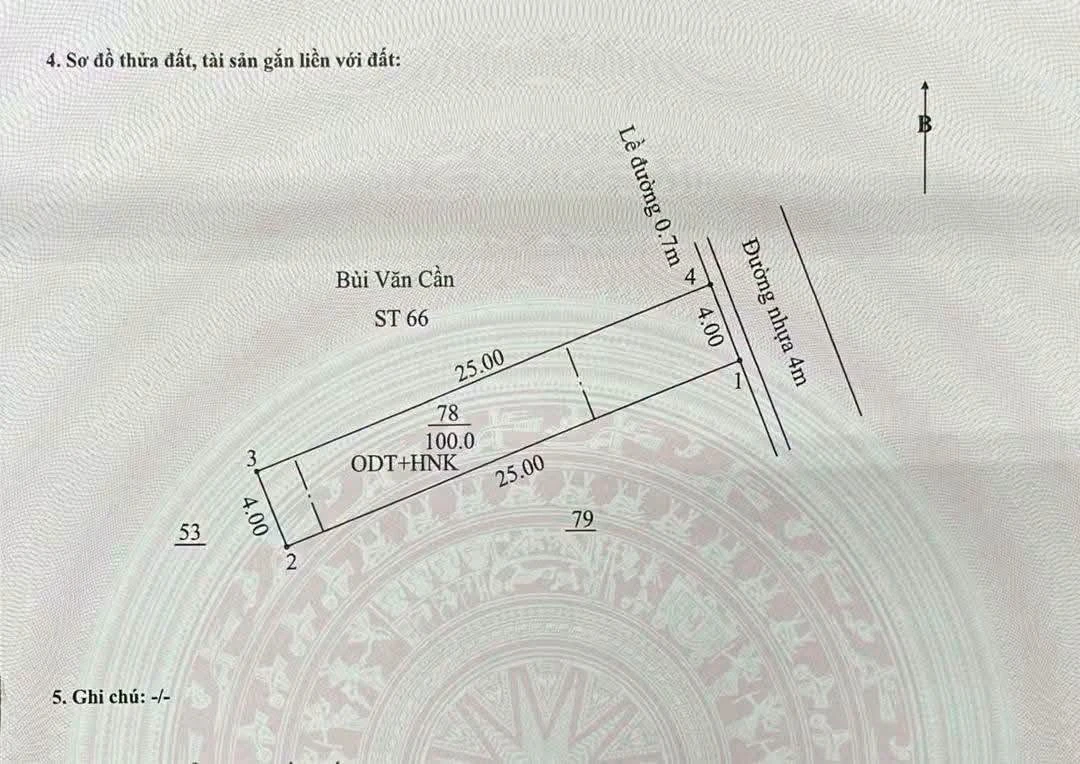 Bán đất Thủ Dầu Một 100m² Lê Chí Dân 1 tỷ 790 triệu - Ảnh thu nhỏ 2
