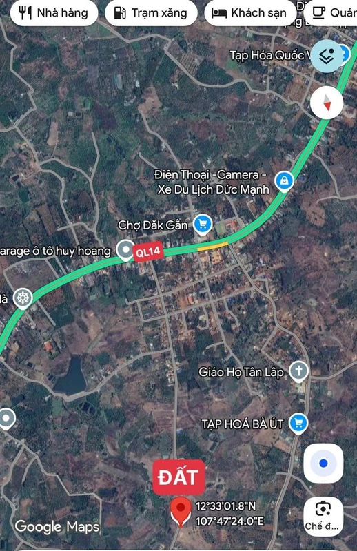 Bán 3.300m² đất thổ cư Đắk Gằn, 450 triệu
