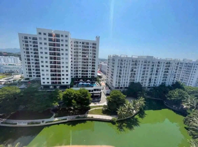 Bán căn hộ CT3 Vĩnh Điềm Trung 74,4m2 2PN 2WC view công viên, view hồ giá 3,25 tỷ