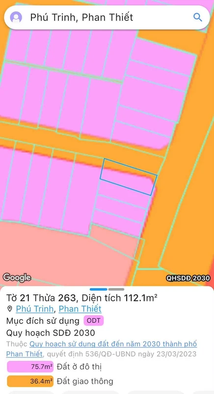 Bán nhà góc 2 mặt tiền 80m2 Phan Thiết