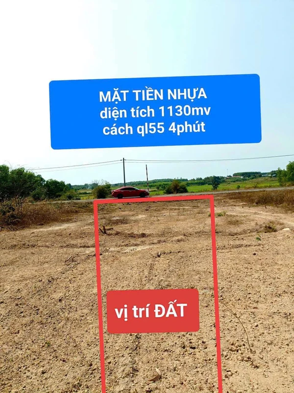 Bán đất mặt tiền Láng Dài 1130m² gần Lộc An