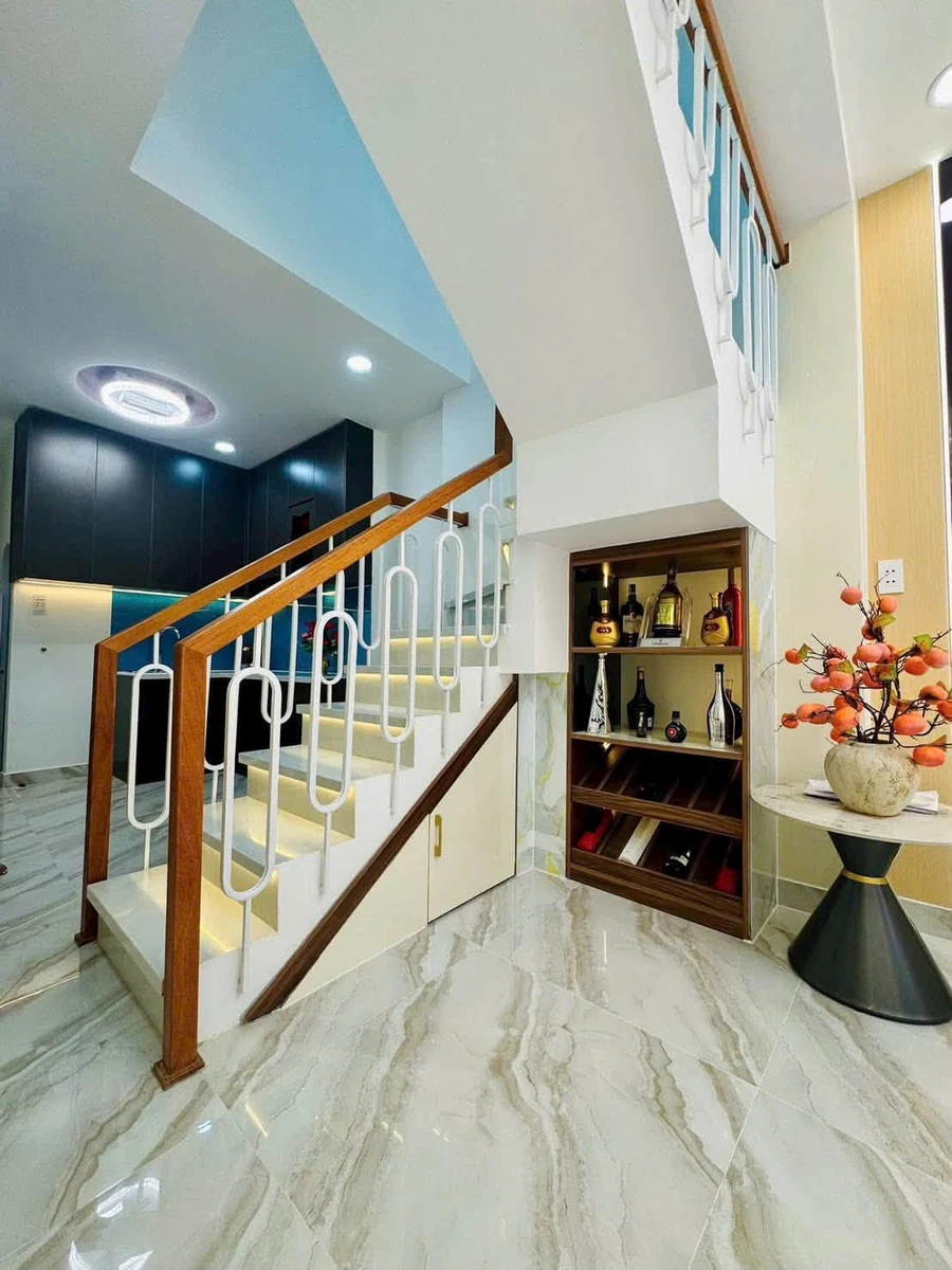 Bán nhà 3 tầng 60m² sàn đường Dạ Nam, Quận 8, full nội thất - Ảnh thu nhỏ 2