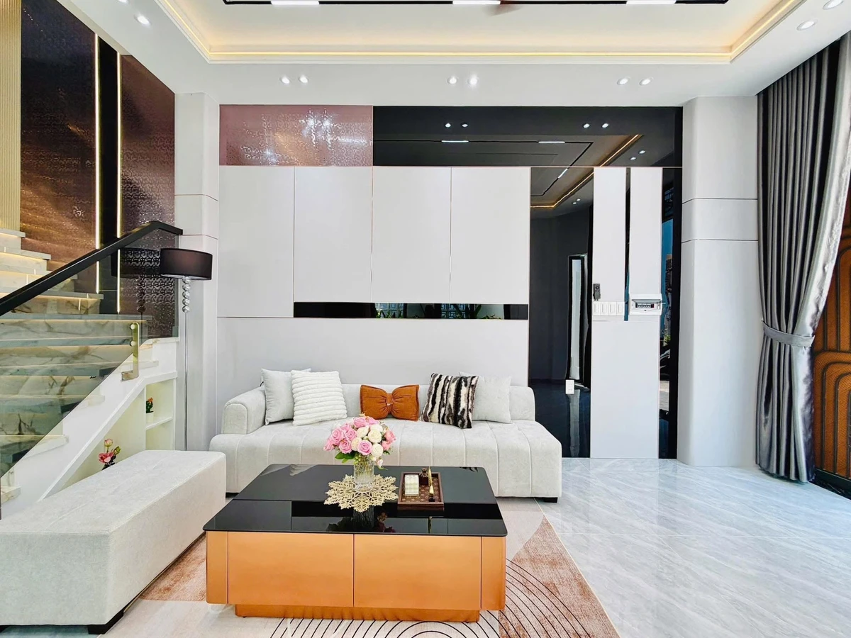 Bán nhà mới xây 4 tầng hẻm 5m Bình Thạnh 58.5m² 8 tỷ - Ảnh thu nhỏ 3