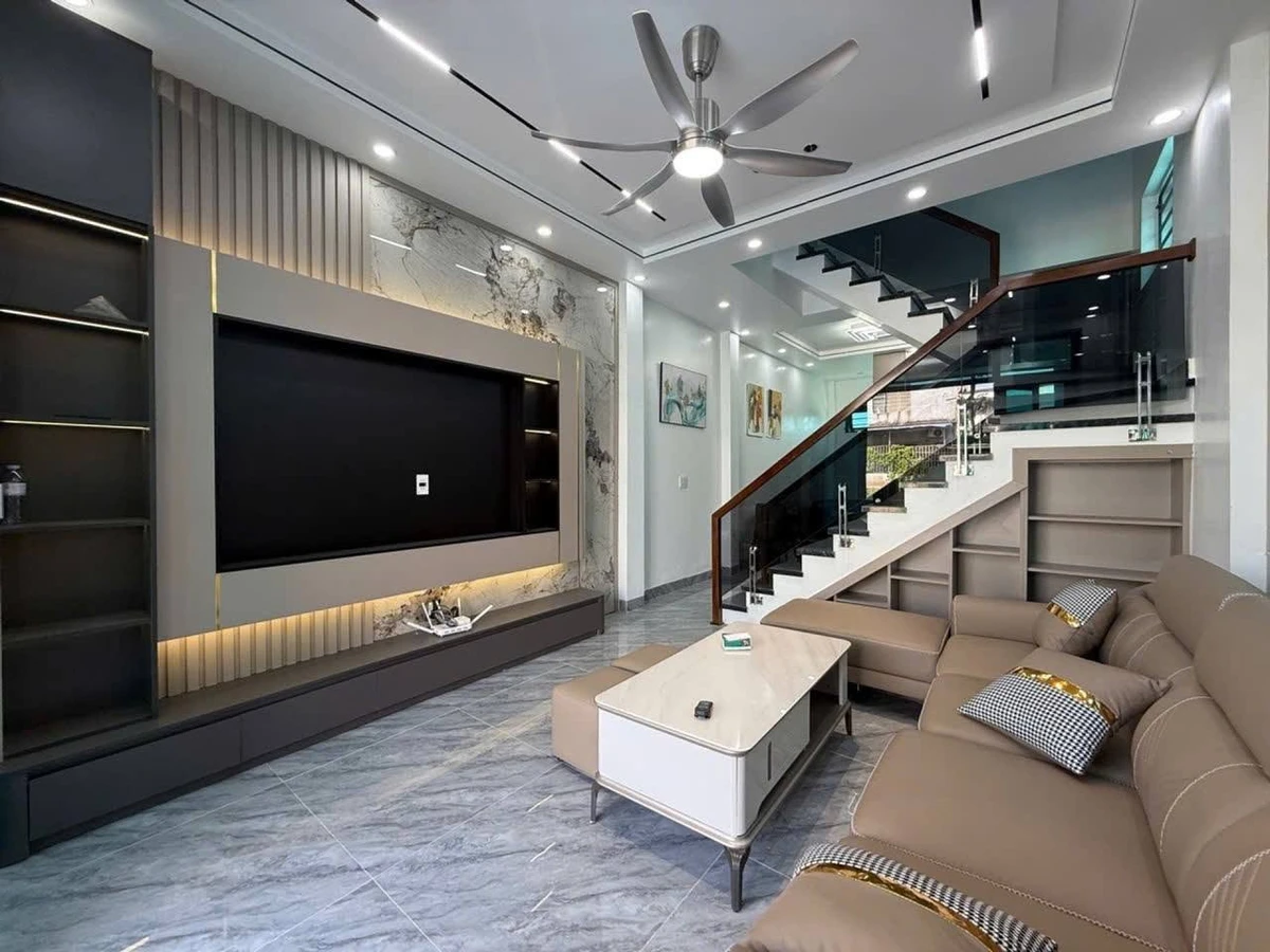 Bán nhà 3 tầng 60m² mặt tiền 5,7m Vân Tra An Đồng 2,6 tỷ - Ảnh thu nhỏ 3