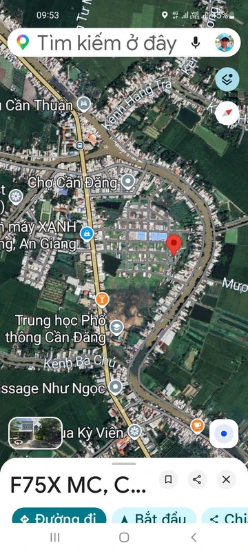 Bán nền góc 105m² Cần Đăng, Châu Thành, An Giang