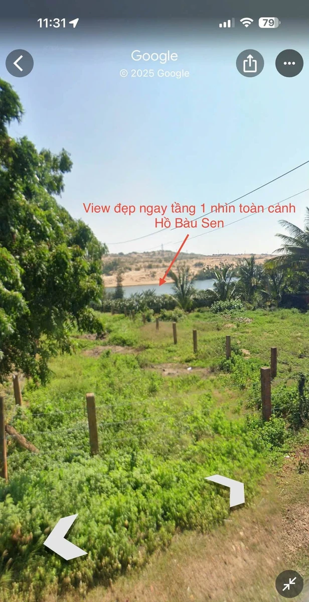 Bán đất mặt tiền 680m2 view hồ Bàu Sen Bình Thuận - Ảnh thu nhỏ 4