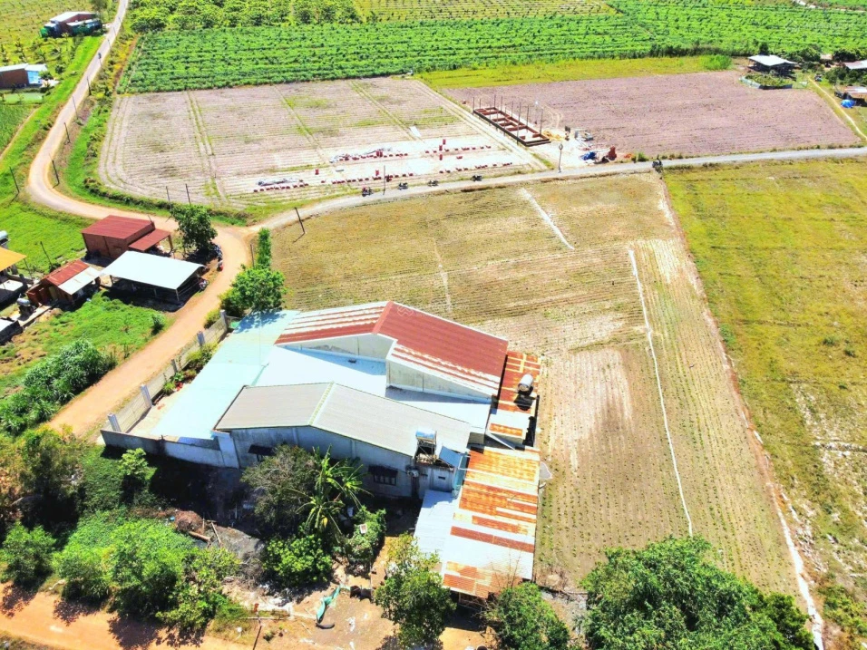 240tr, Đất full thổ cư Truông Mít, Tây Ninh 5x33m sát nhựa thông - Ảnh 1