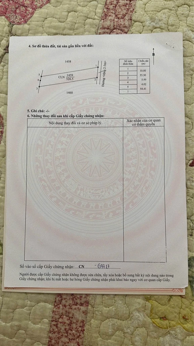Bán đất tổ dân phố Phường Thành Nhất 500m2 435 triệu - Ảnh 1