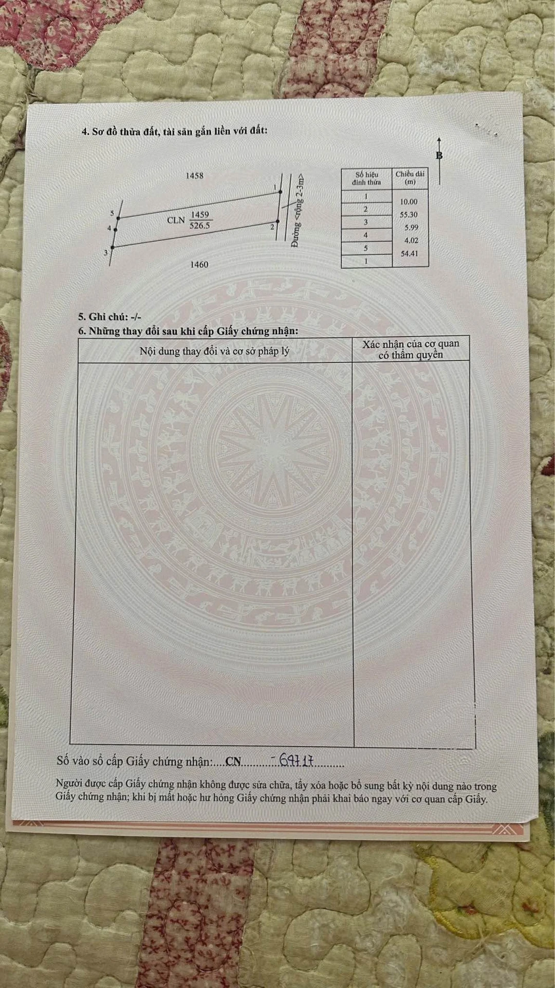 Bán đất tổ dân phố Phường Thành Nhất 500m2 435 triệu - Ảnh 1