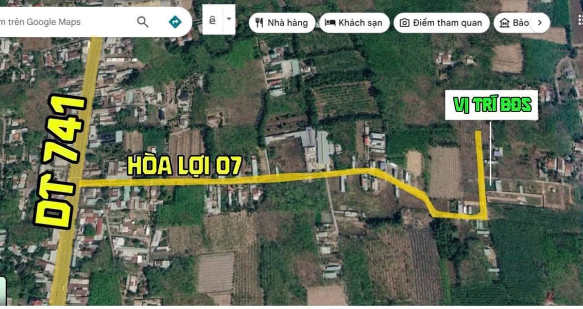 Bán đất Hòa Lợi Bến Cát 117.6m² giá 1 tỷ 250 - Ảnh thu nhỏ 4