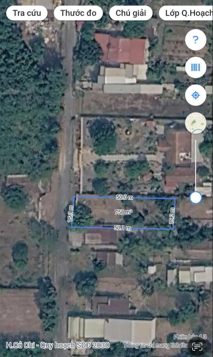 Bán đất Củ Chi 765m² thổ cư 300m² 5,8 tỷ - Ảnh thu nhỏ 4