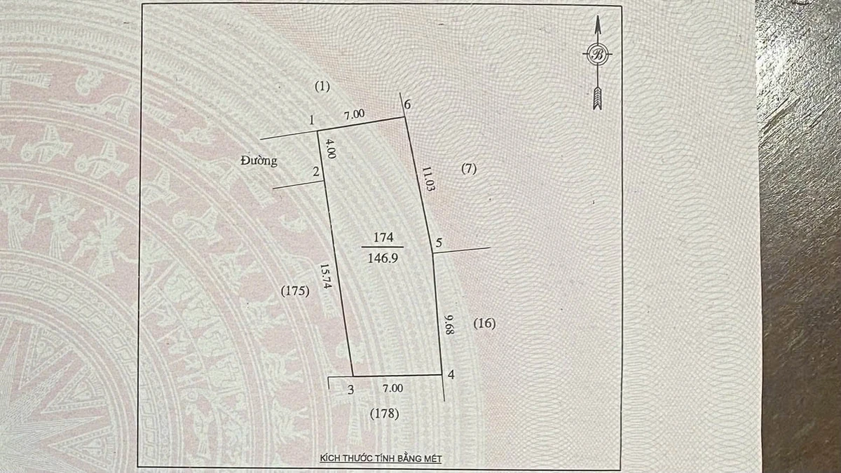 Bán đất Hưng Dũng cũ 146.9m² giá 3 tỷ 1 - Ảnh 1