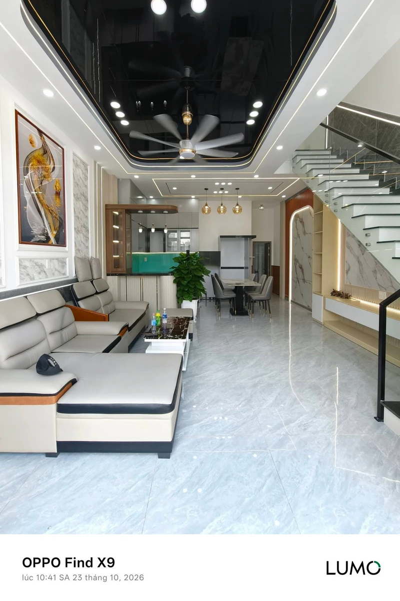 Bán nhà mới 1 trệt 1 lầu 5x18m Mỹ Hạnh Nam Đức Hòa Long An - Ảnh thu nhỏ 4