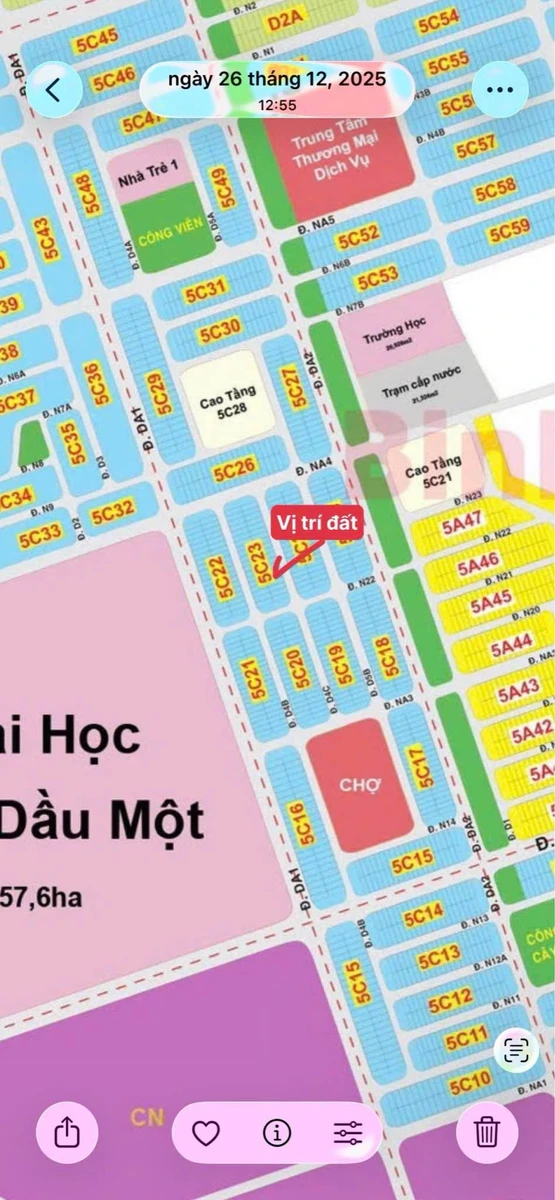 Bán đất Mỹ Phước 4, 150m², 1,4 tỷ - Ảnh thu nhỏ 4