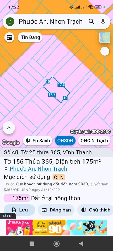 Bán đất mặt tiền Mai Xuân Thưởng 80m² - 3 tỷ 990 bannhaphuong25