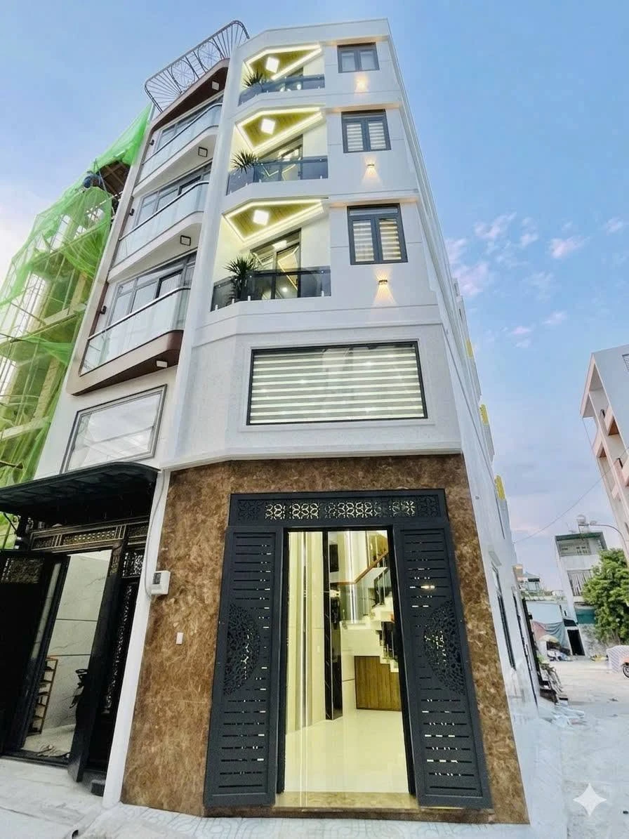 Bán nhà lô góc 5 tầng 51m² đường Mã Lò, Bình Trị Đông A, Bình Tân giá 7,9 tỷ - Ảnh 1