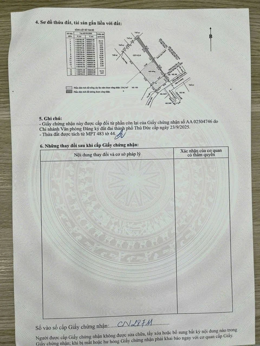 Bán lô đất 495,9m² gần Ga Metro Thủ Đức - Ảnh thu nhỏ 3